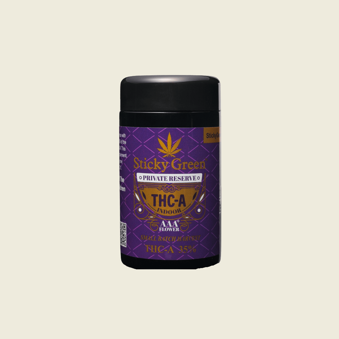 Maple Glazed Private Reserve Flower Indica (1oz) - Sticky Green Flower