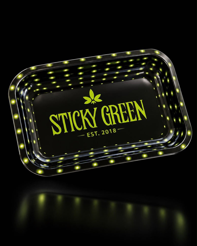 Premium Rolling Trays - Sticky Green Flower