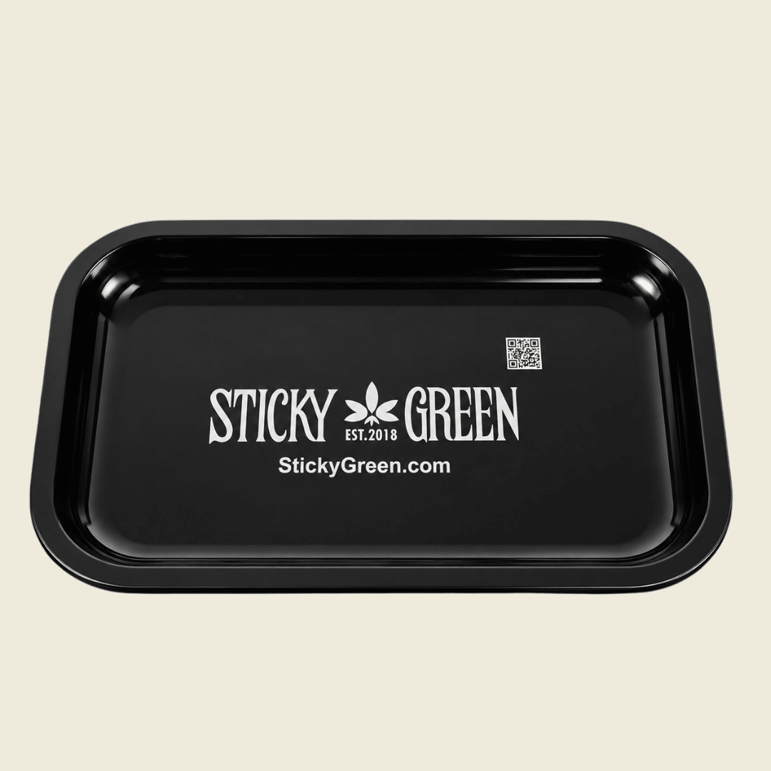 Rolling Tray - Sticky Green Flower