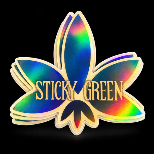 Sticky Green Stickers