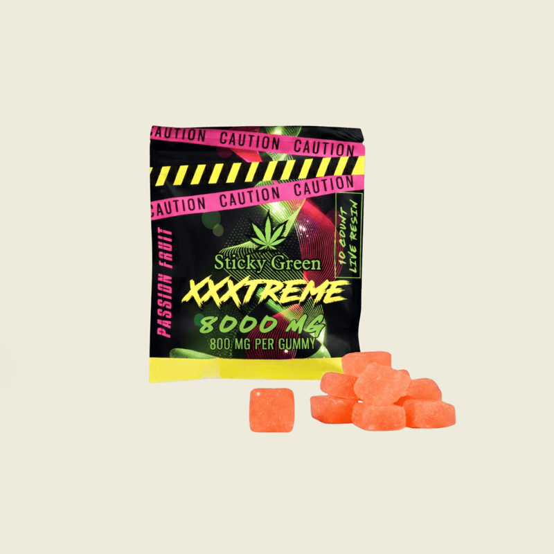 XXXtreme Gummies 8000mg - Sticky Green Flower